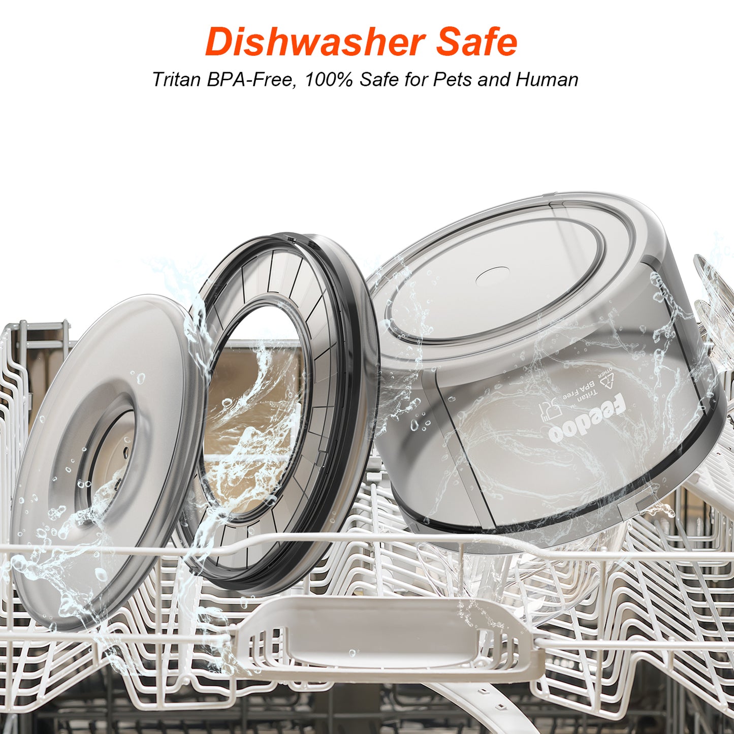 No Spill Dog Water Bowl