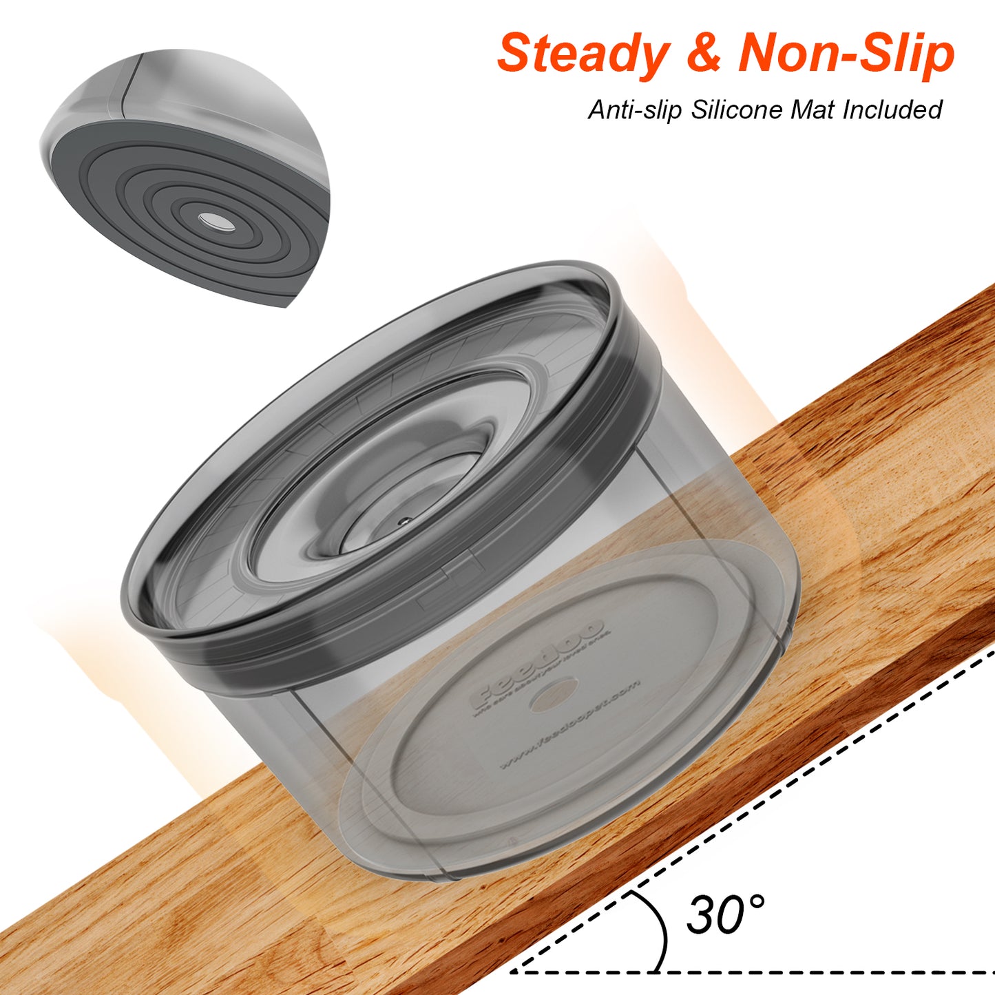 No Spill Dog Water Bowl