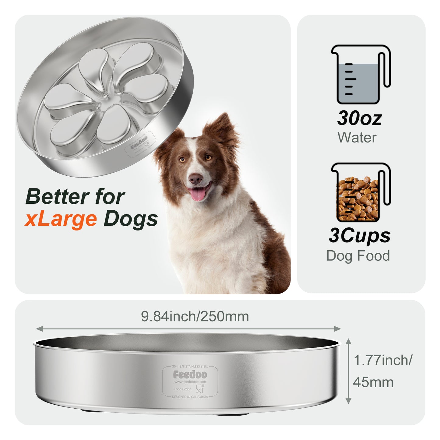 Slow Feeder Dog Bowl