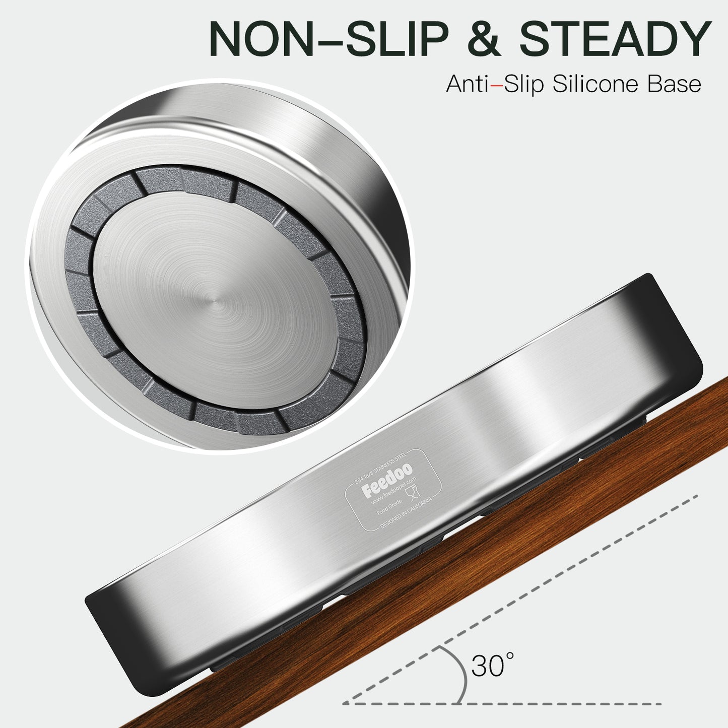 Double-Wall Non-Skid Stainless Steel Slow Feeder Dog Bowl, Large: 3-cup